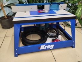 Фрезер Makita RP 2301 FC со столом KREG PRS2100