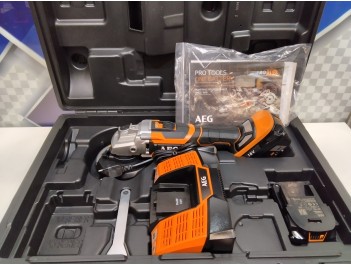 Шлифмашина AEG BEWS18-125BL 