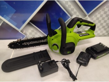 Пила цепная Greenworks G 24 CS25