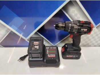 Дрель-шуруповерт аккумуляторная Elitech HD CD 20 BL2 (б/у)