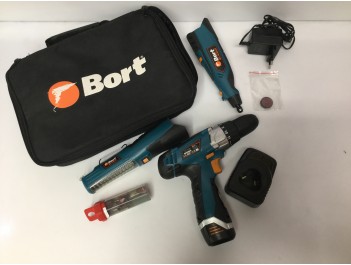 Набор аккумуляторных инструментов Bort BAB-10.8N- Li