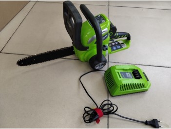 Пила цепная аккумуляторная GREENWORKS G40CS30 20117 (б/у)