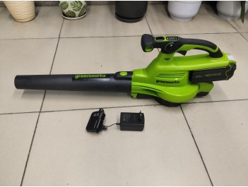 Воздуходув-пылесос GreenWorks GD 40BVII 40V