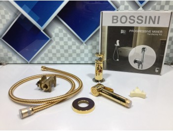Душ со смесителем Bossini Paloma Brass Mixer Set E37005B золото